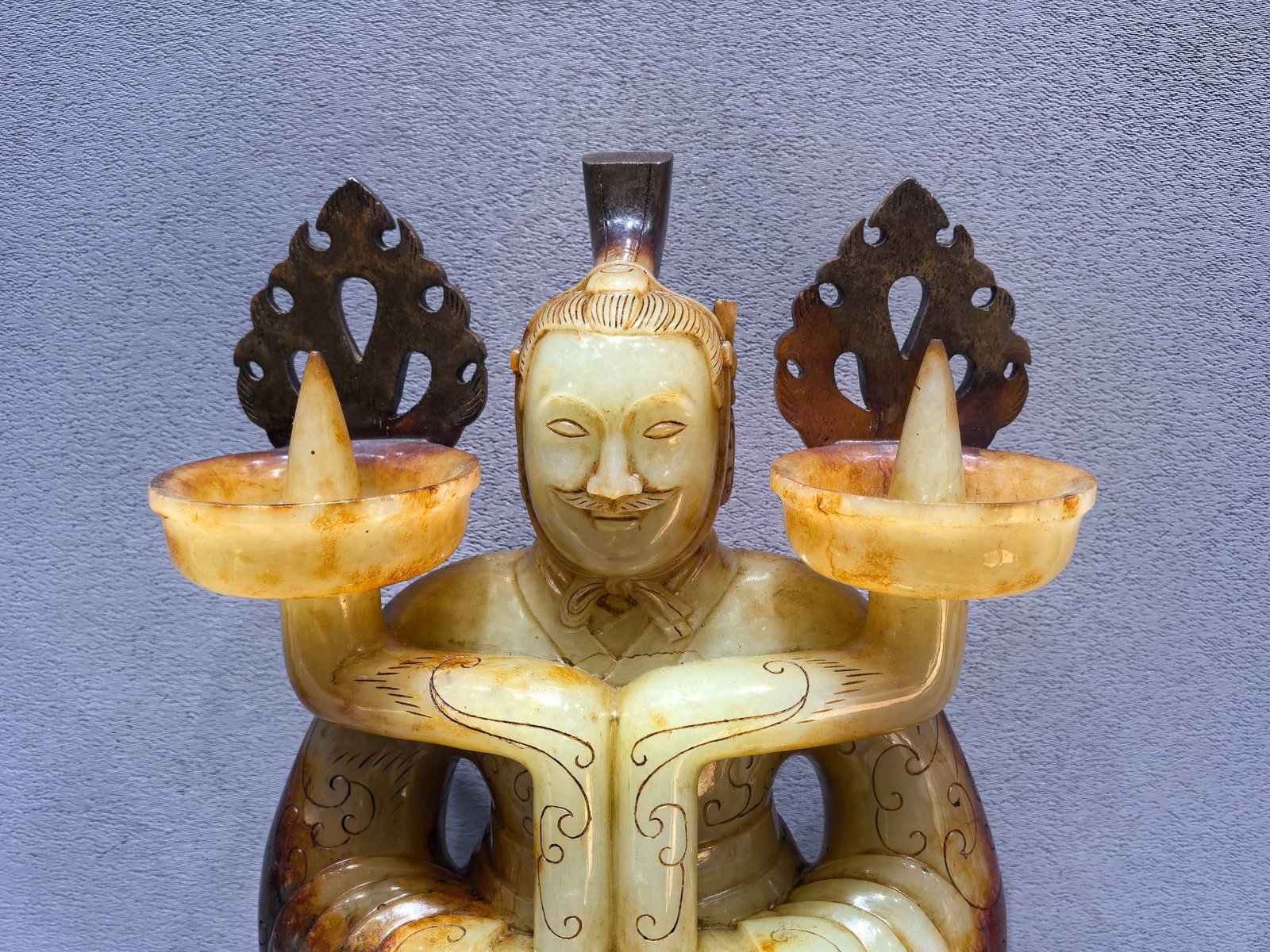 JADE CANDLESTICK - 2