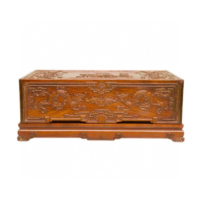 HUANGHUALI TREASURE BOX: Length 51cm, Width 32cm, Height 20cm