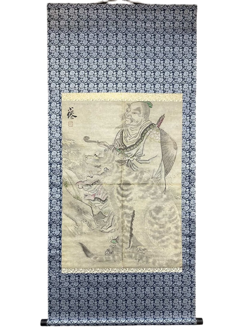 WUWEI:THEIMMORTAL吴胃: The painting size is 74×54cm.