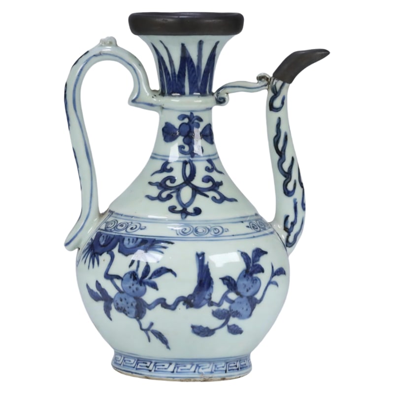 BLUE AND WHITE POT (1 of 10)