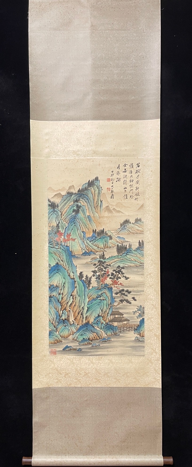 ZHANGDAQIAN张大千: 41 x 90 cm