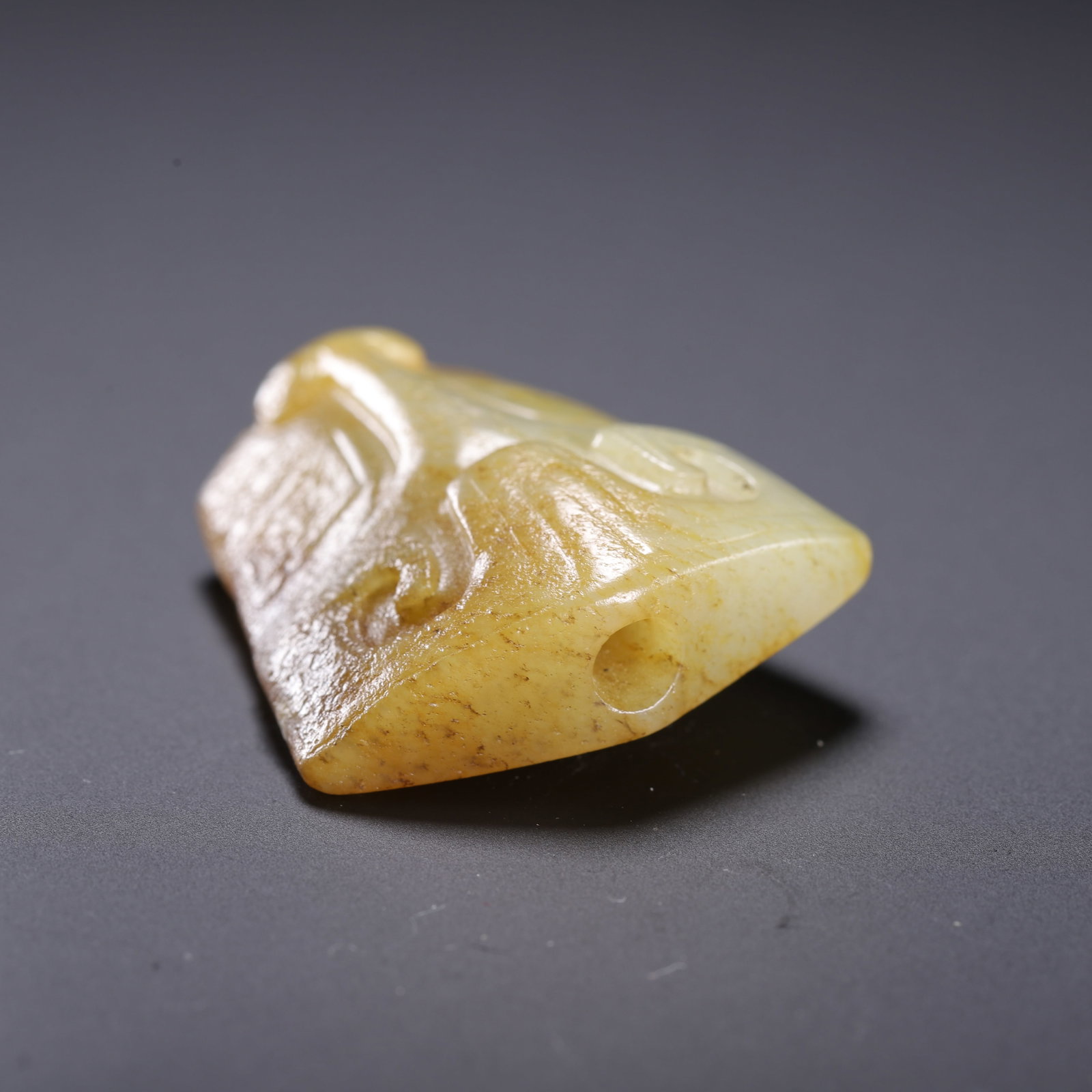 HETIAN JADE AUSPICIOUS BEAST - 5