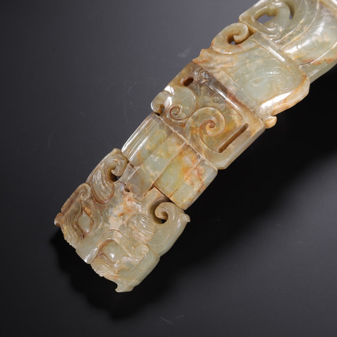 ANCIENT JADE BELT HOOK - 2