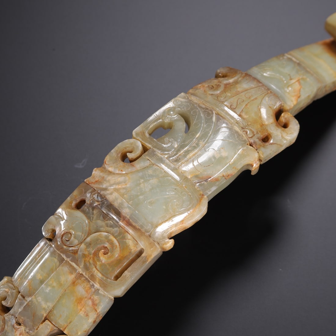 ANCIENT JADE BELT HOOK - 3
