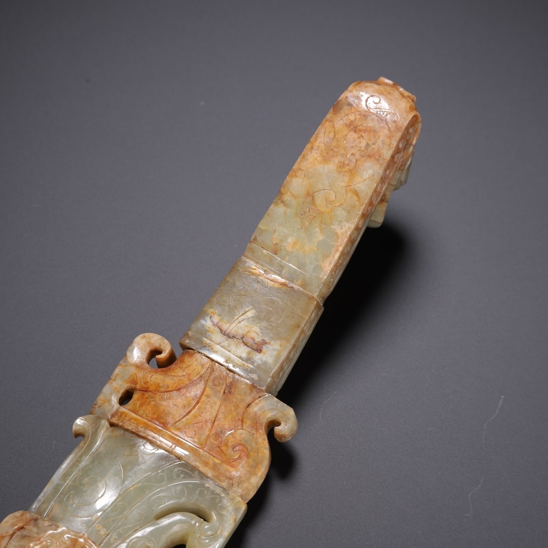 ANCIENT JADE BELT HOOK - 7