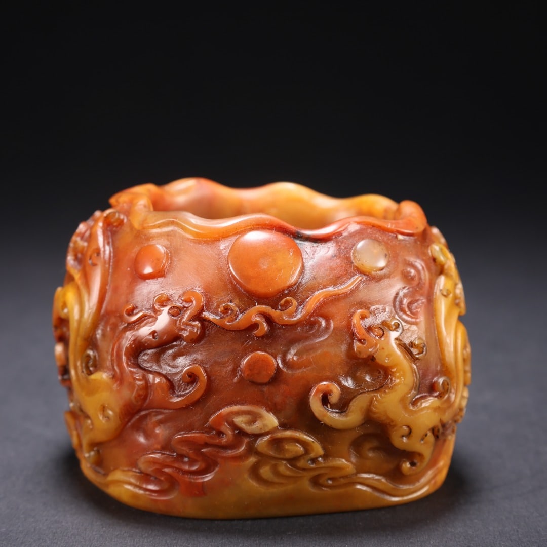 XI GANG'S TIANHUANG STONE WATER DROPPER (1 of 9)