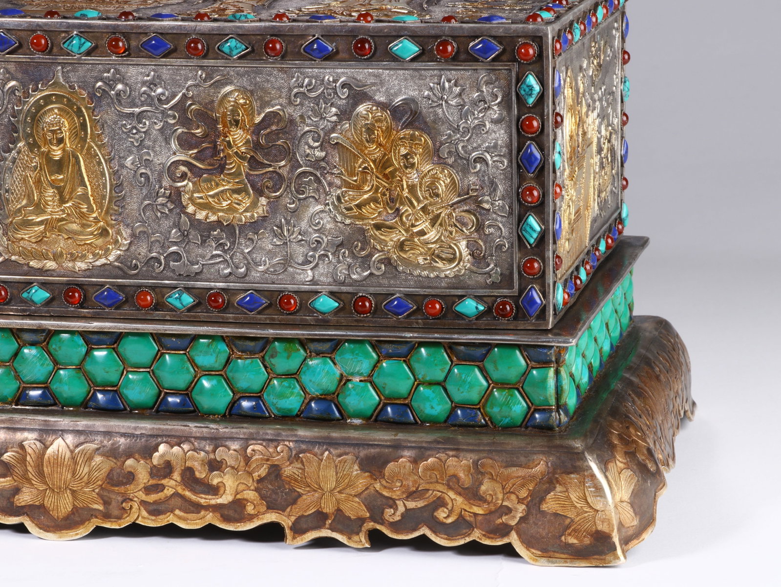 GILDED BRONZE SUTRA - 2