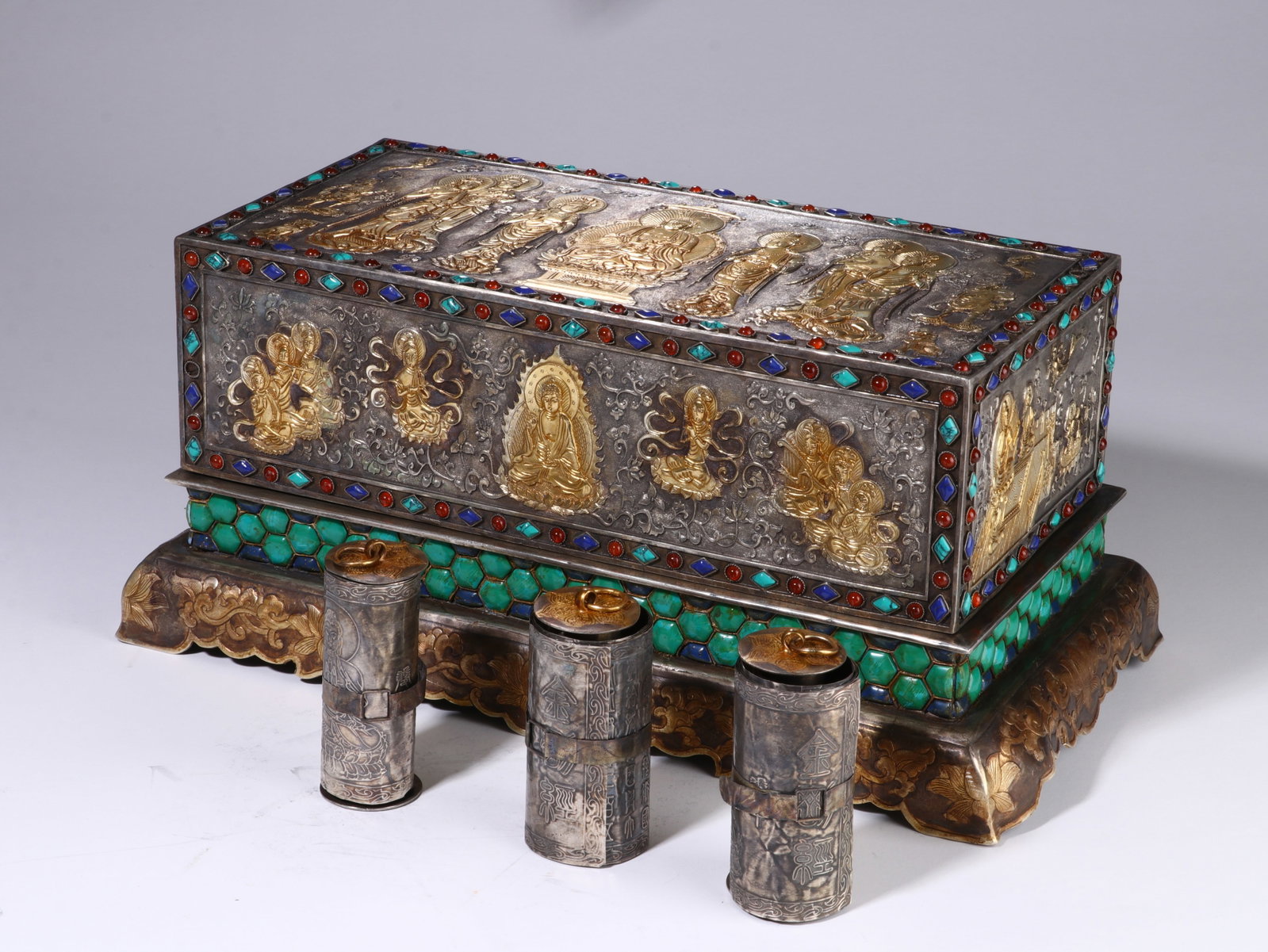 GILDED BRONZE SUTRA - 5