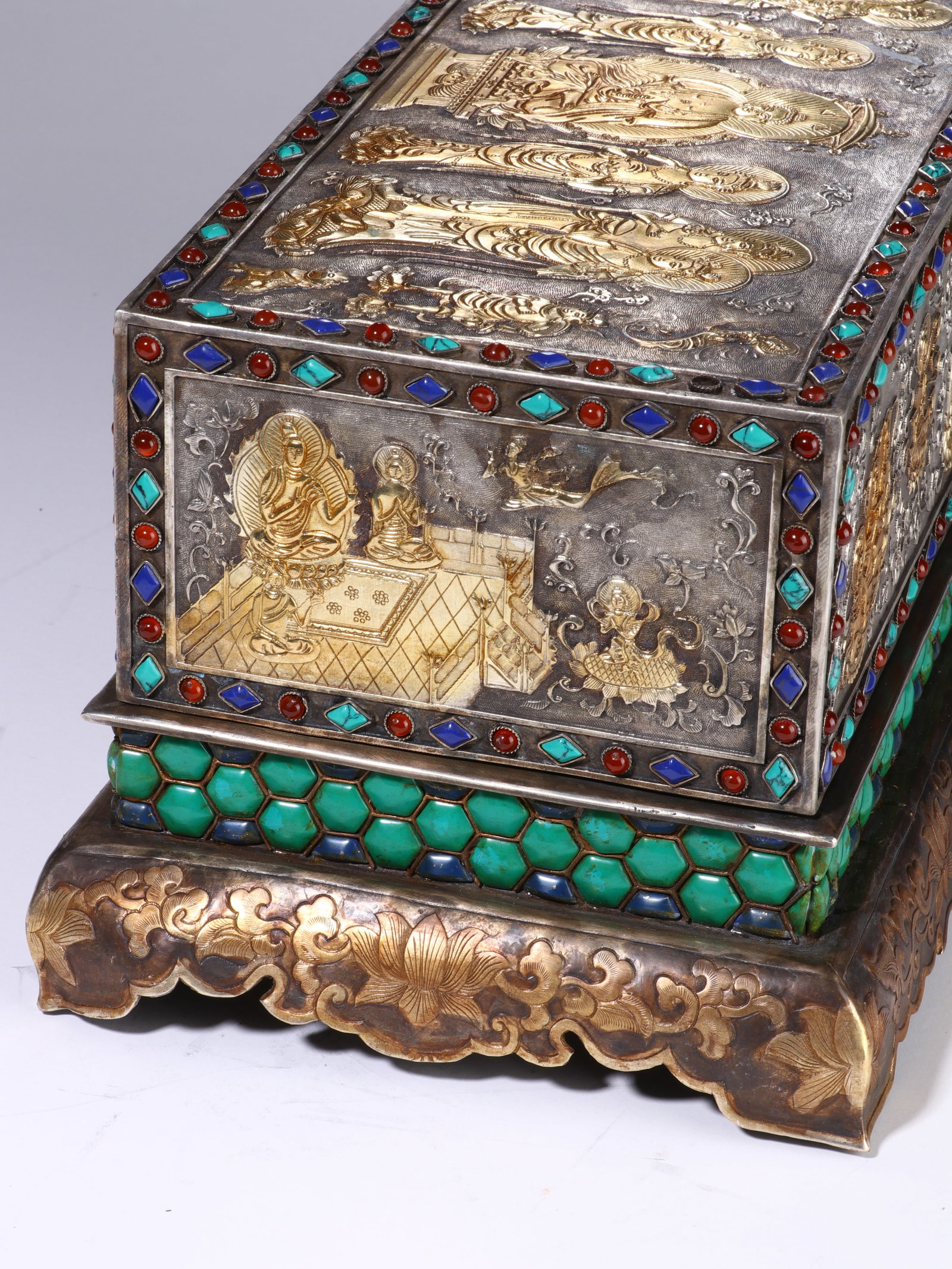 GILDED BRONZE SUTRA - 7