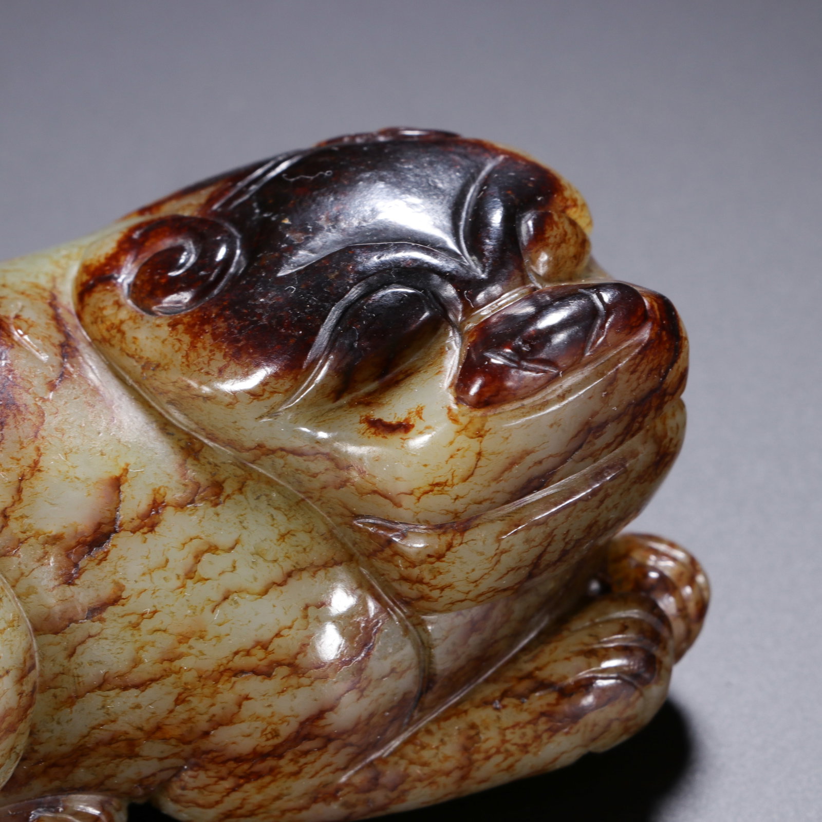 HETIAN JADE AUSPICIOUS BEAST - 2