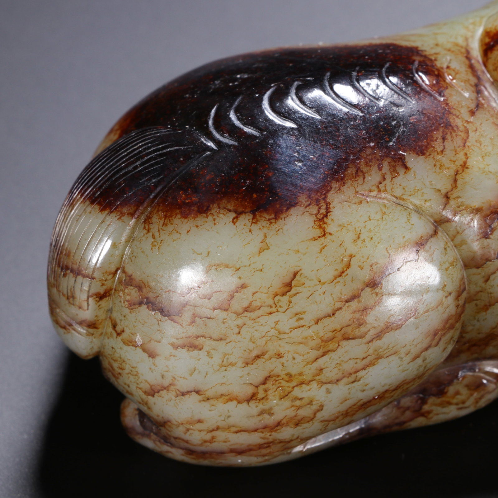 HETIAN JADE AUSPICIOUS BEAST - 3