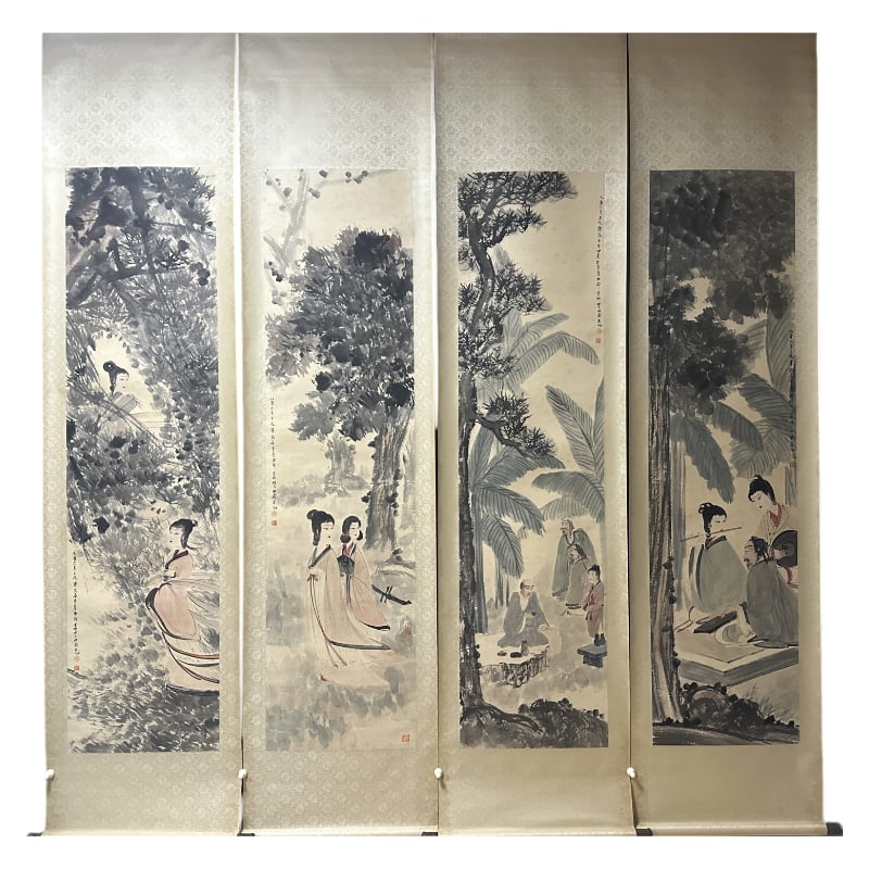 FUBAOSHI:SETOFFOURSCROLLS。傅抱石 - 2
