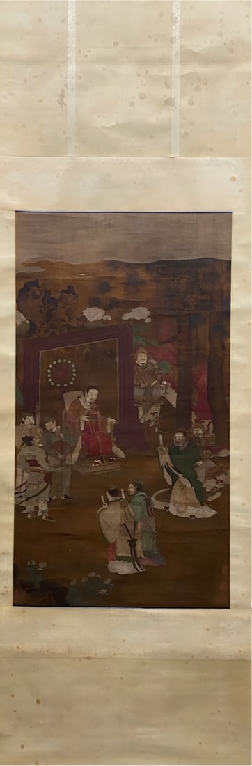 LIUGUANDAO，刘贯道: Painting core 112X62