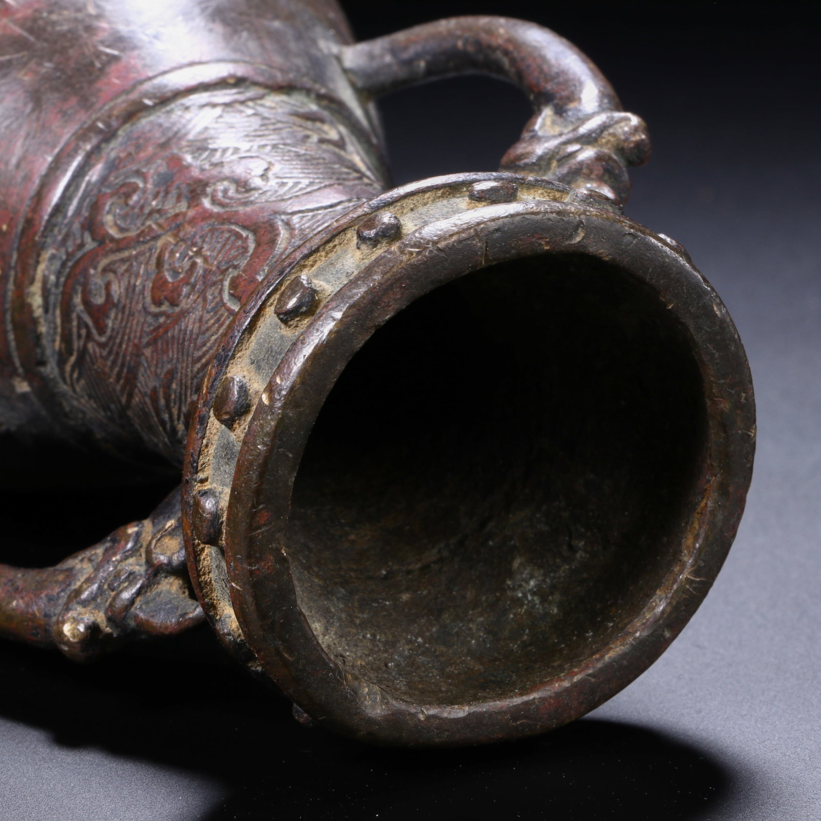 COPPER DOUBLE-EARED BOTTLE - 6