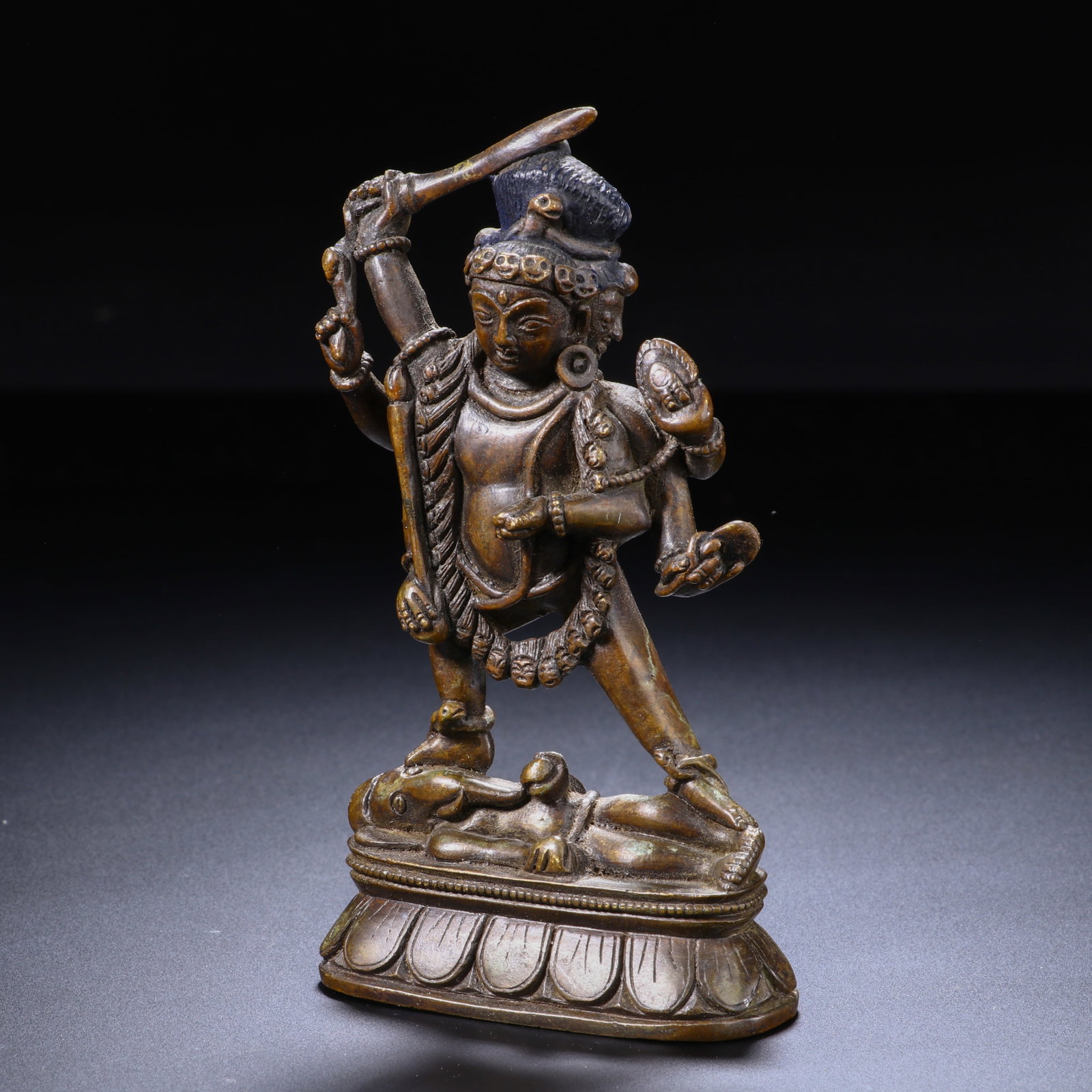 BRONZE BUDDHA STATUE - 4