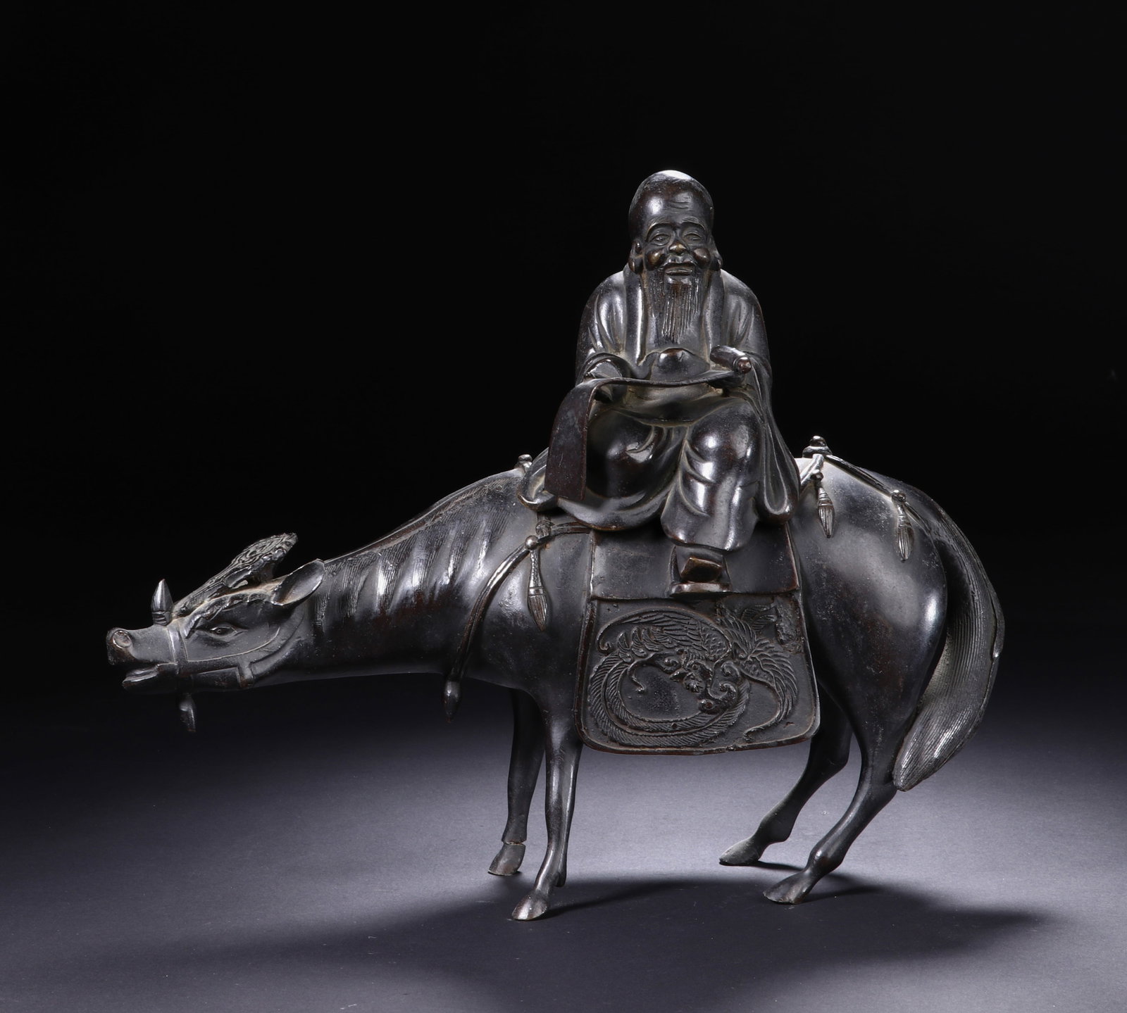 COPPER MAGPIE INCENSE BURNER (1 of 8)