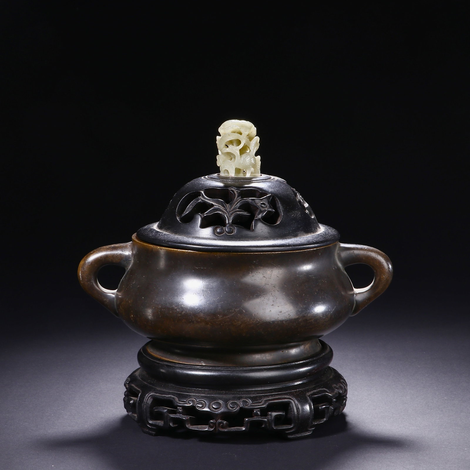 COPPER DOUBLE-EARED CENSER (1 of 8)