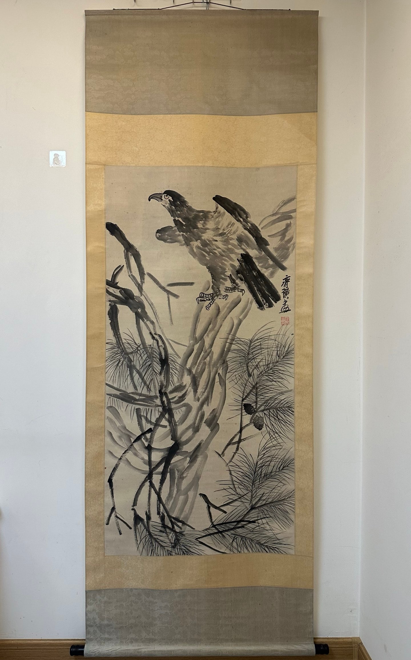 QIBAISHI:PINEANDEAGLE，齐白石 - 2
