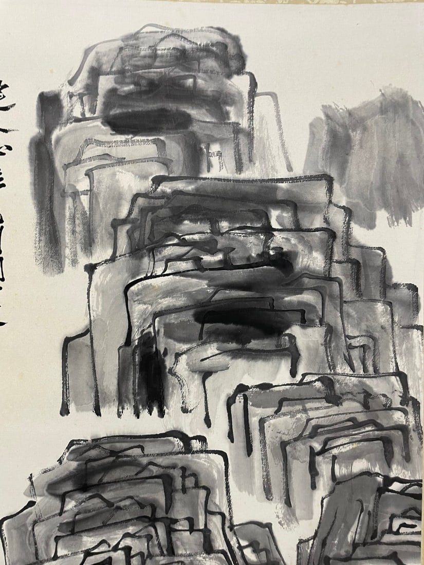 QIBAISHI:LANDSCAPE，齐白石 - 3