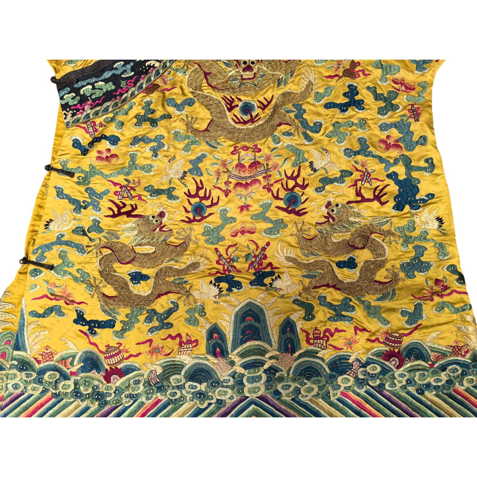 GOLDEN THREAD DRAGON FIVE-CLAWED ROBE - 3