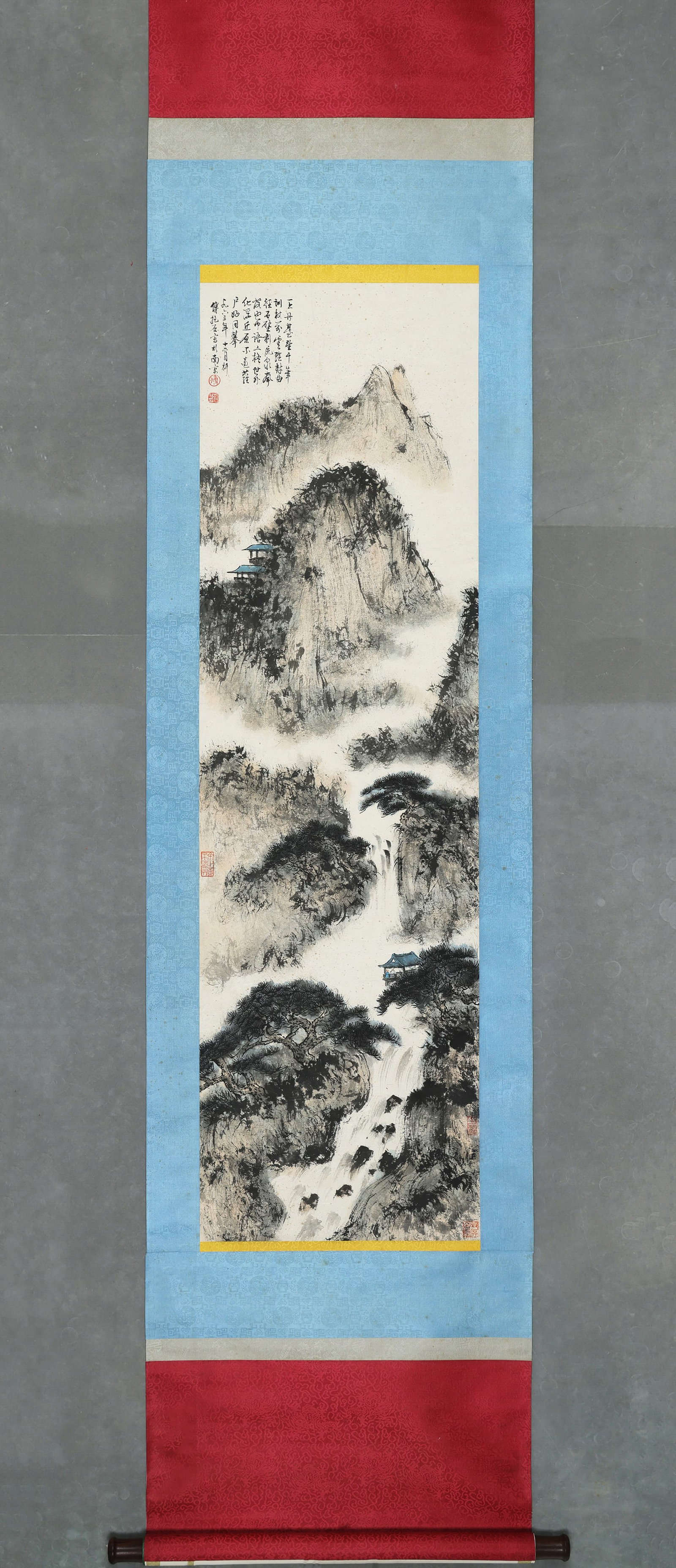 FU BAOSHI, LANDSCAPE，傅抱石 (1 of 8)