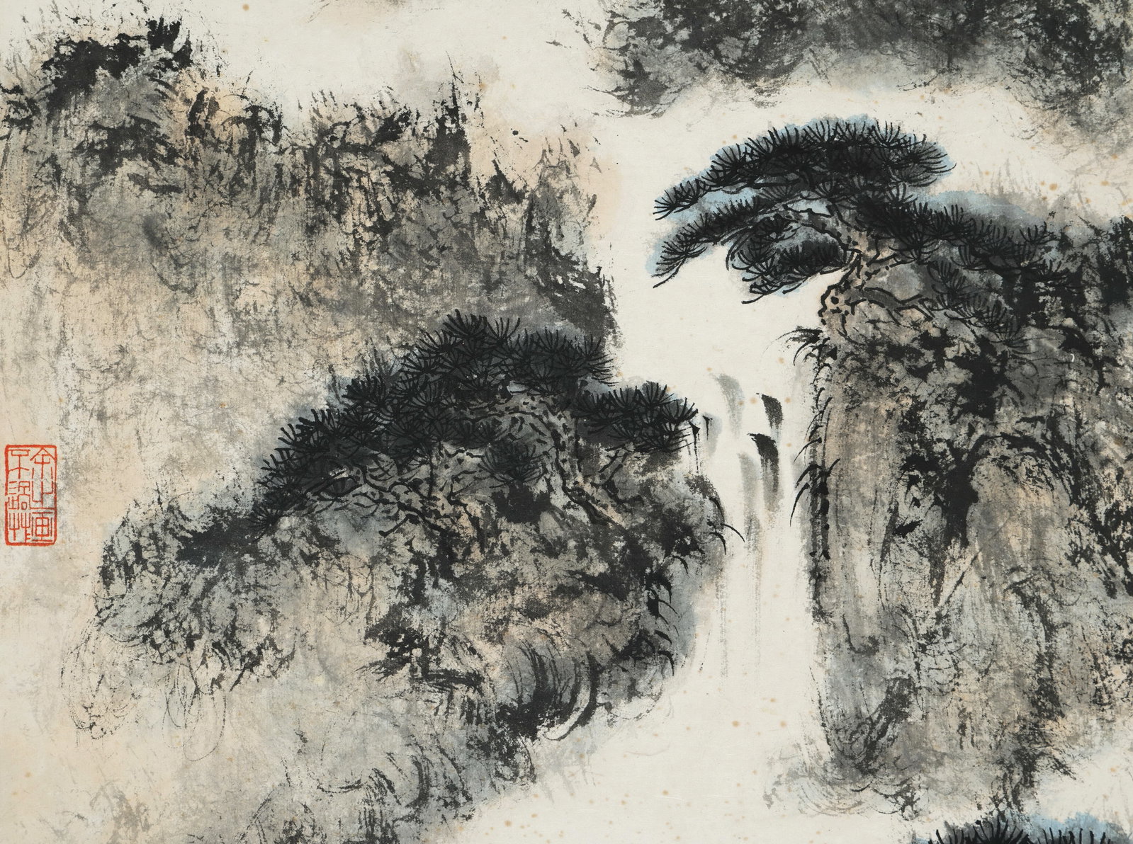 FU BAOSHI, LANDSCAPE，傅抱石 - 5