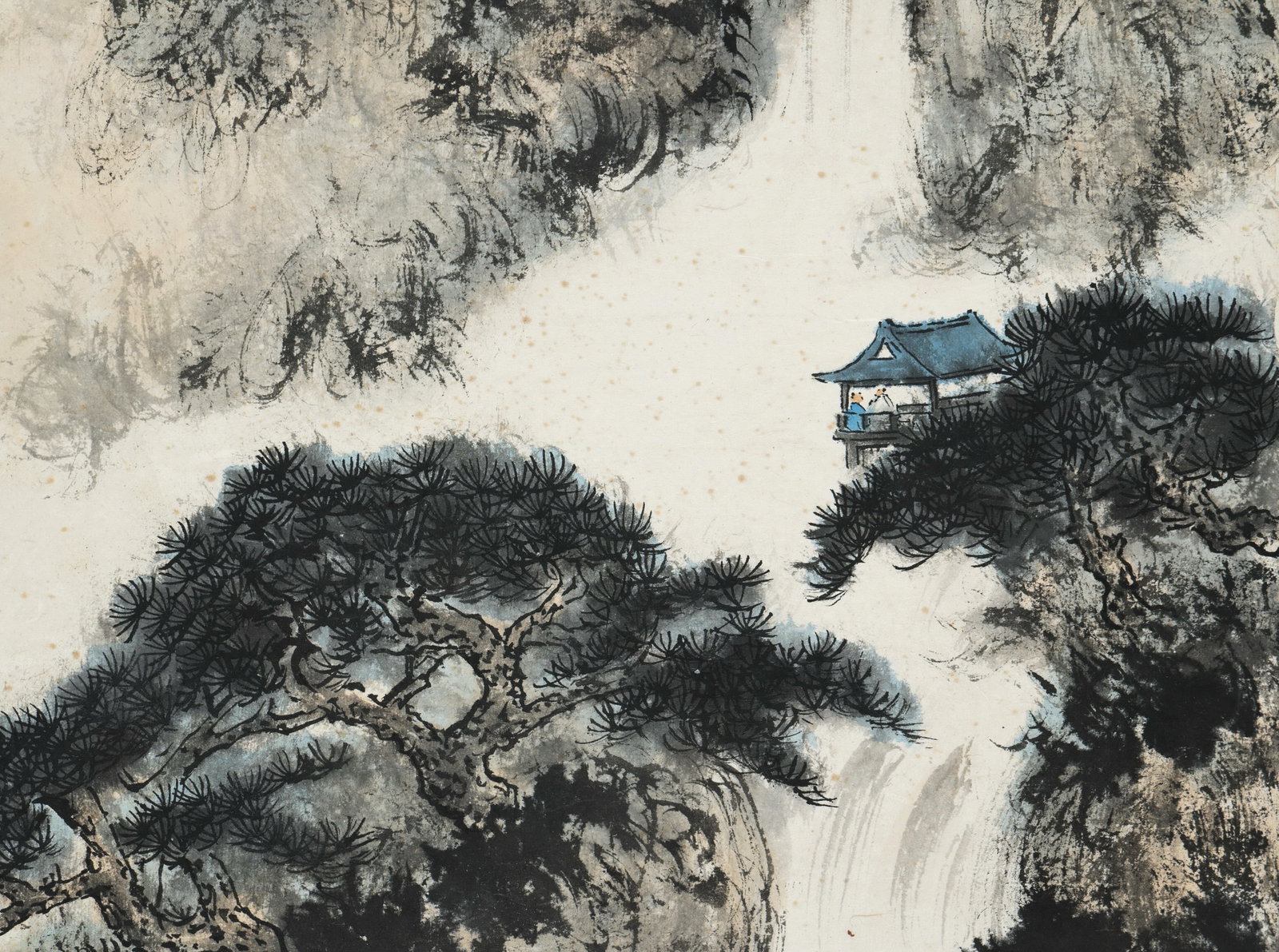 FU BAOSHI, LANDSCAPE，傅抱石 - 6