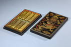 Set of Gilt Decorated Dragon Ink Sticks