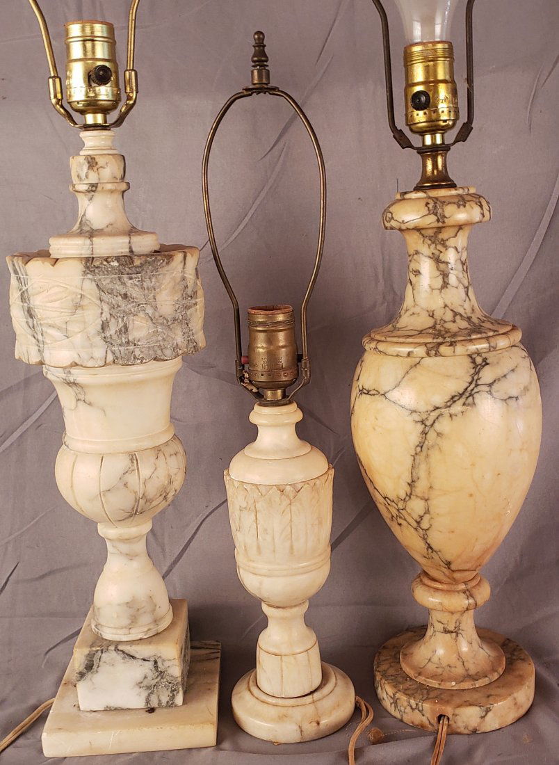 3 marble lamps (1 of 2)