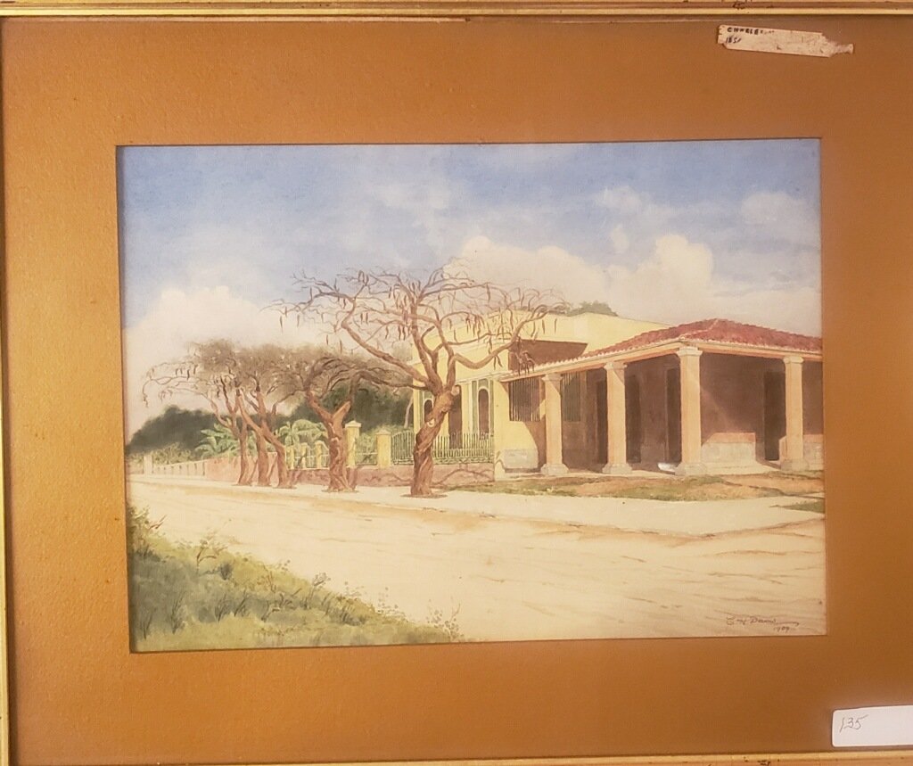 Charles Harold Davis 1856-1953 w.c. dated 1909 18x12 (1 of 4)