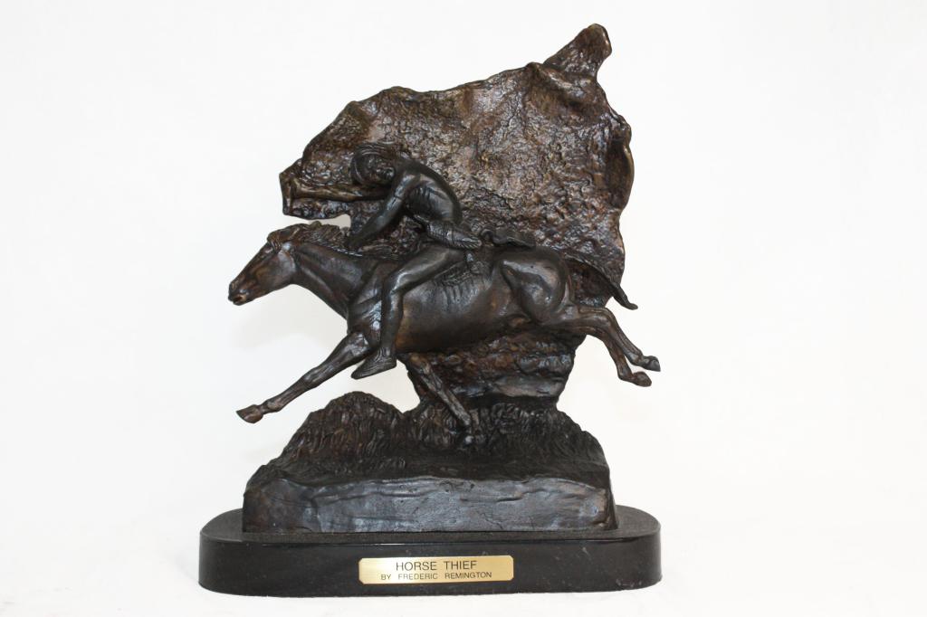 Horse Thief Sculpture Frederic Remington (1 of 10)