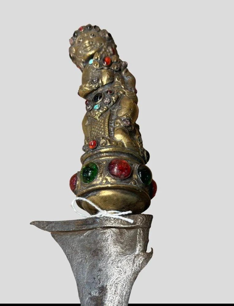 19 th Kriss Or Keris Knife XIXth Indonesia, 19th Century Kriss Or Keris Knife Indonesia, 50 cm (1 of 3)