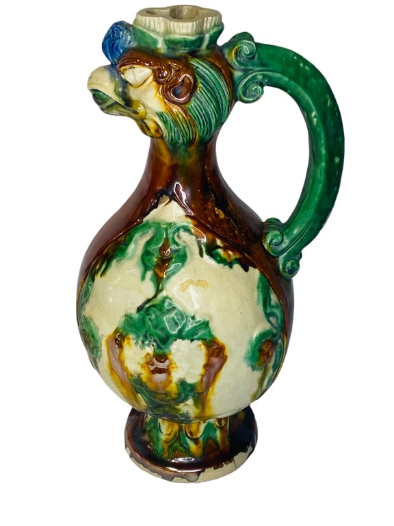 19 th Amazing Morocco enamel necklace  silver tagamout (1 of 14)