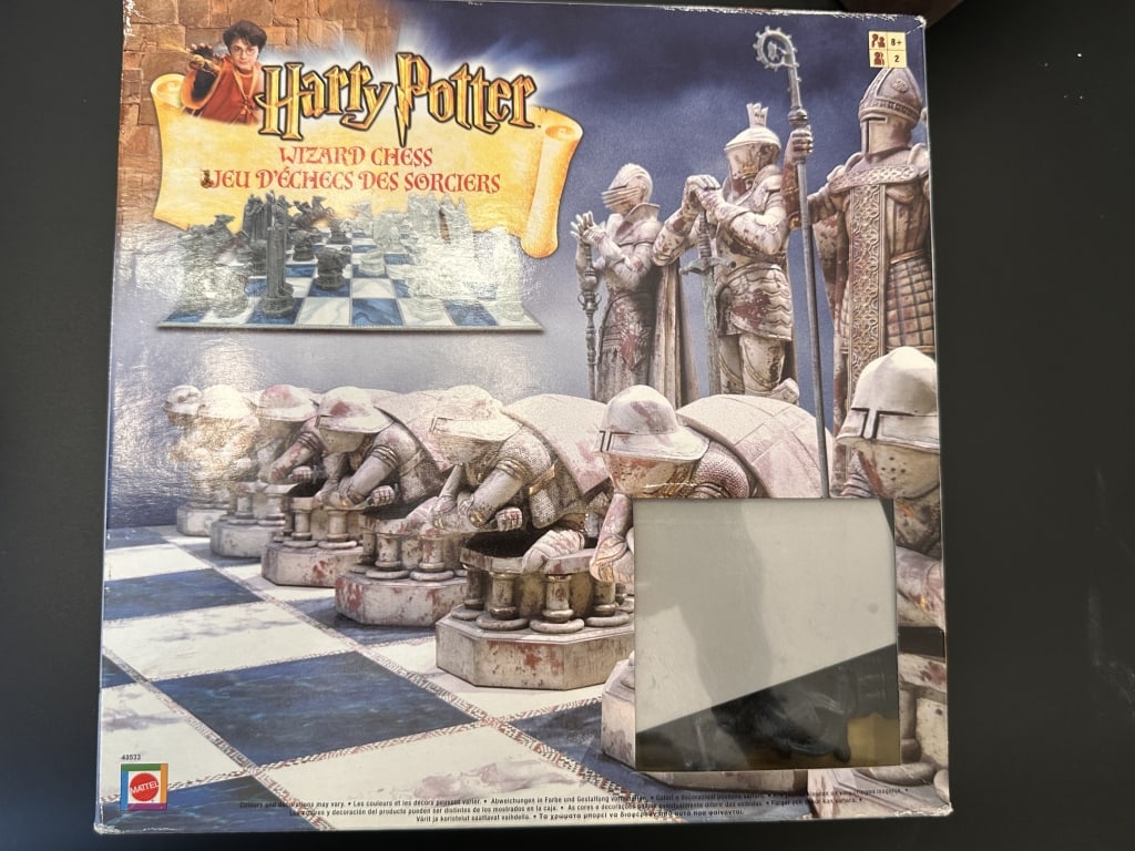 Harry Potter Multi-Color Plastic Contemporary Ches Harry Potter Multi-Color Plastic Contemporary: Harry Potter Multi-Color Plastic Contemporary Chess set provenance .private chess collector.For condition report please contact E-mail :(antiquesyorkville@gmail.com) phone:(+647-671-4495) Thank you Yo