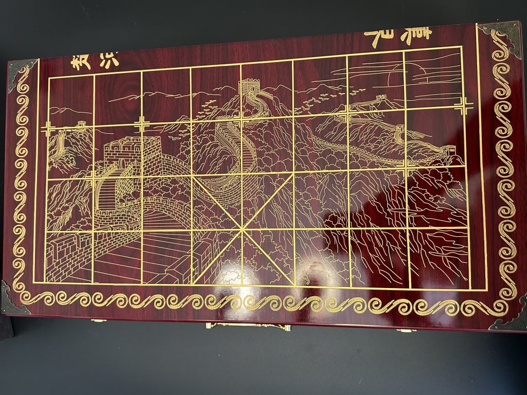 Pieces Luxury Chinese Chess Family Board Table Wos Pieces Luxury Chinese Chess Family Board Table (1 of 9)