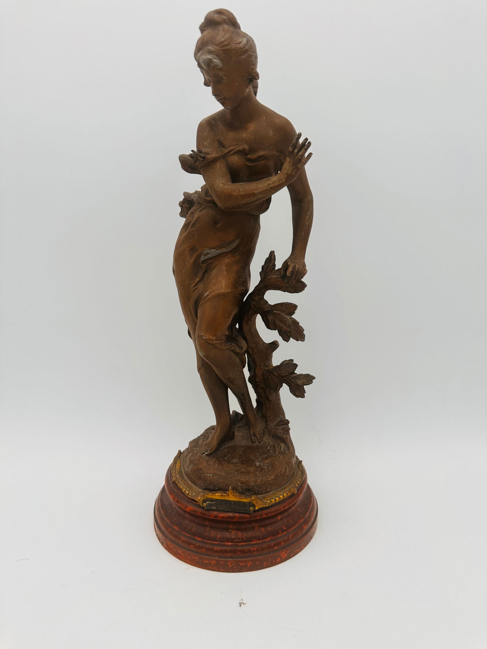 French Figural Sculpture By Ch Vely (1 of 7)