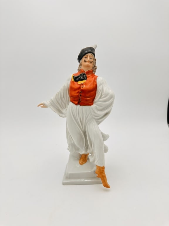 large herend porcelain figure (1 of 5)