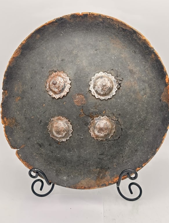 Antique Indo-Persian Shield (Dhal), Eleph Antique Indo-Persian Shield (Dhal), (1 of 16)