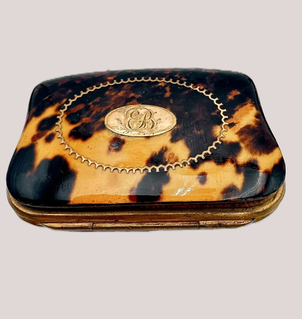 Victorian  tortoiseshell  and Gilt-Metal Coin Purse, Circa 1860 (1 of 5)