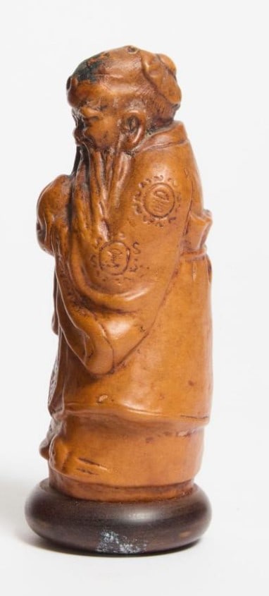 Gourd Cricket Cages Qing Dynasty A finely carved Chinese gourd figure depicting Shou Lao, the God of (1 of 4)