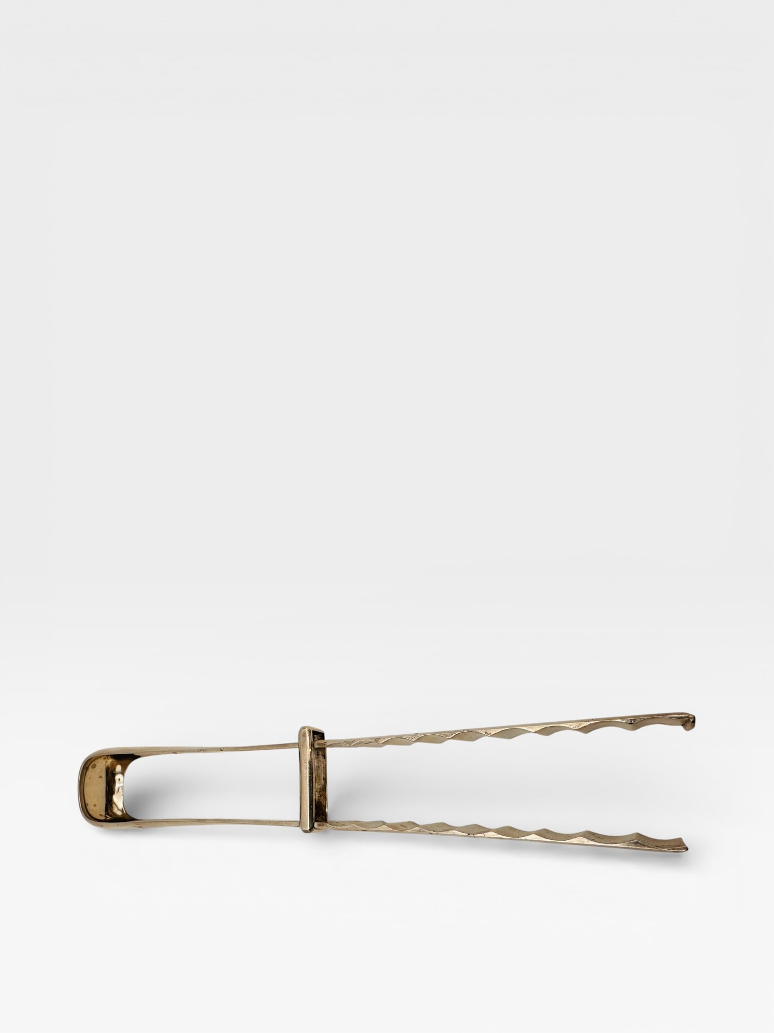 Large Antiques Russian Silver Tongs, Moscow, Late 19th Century (1 of 4)