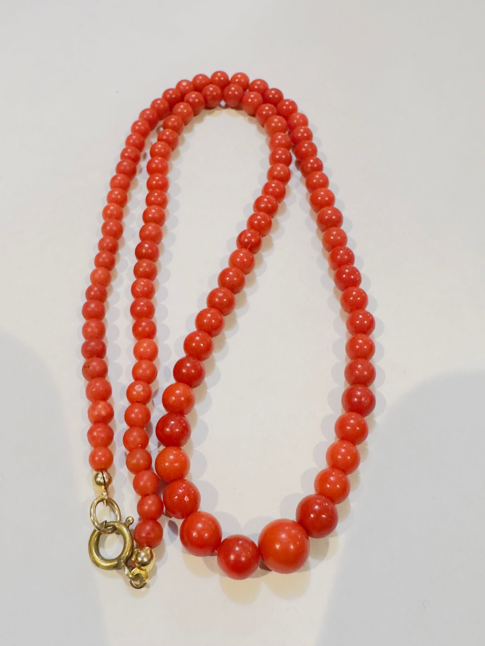 coral necklace: coral necklace