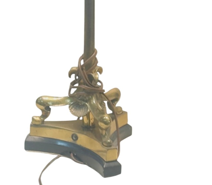 Vintage Frederick Cooper Solid Brass Table Lamp - 2