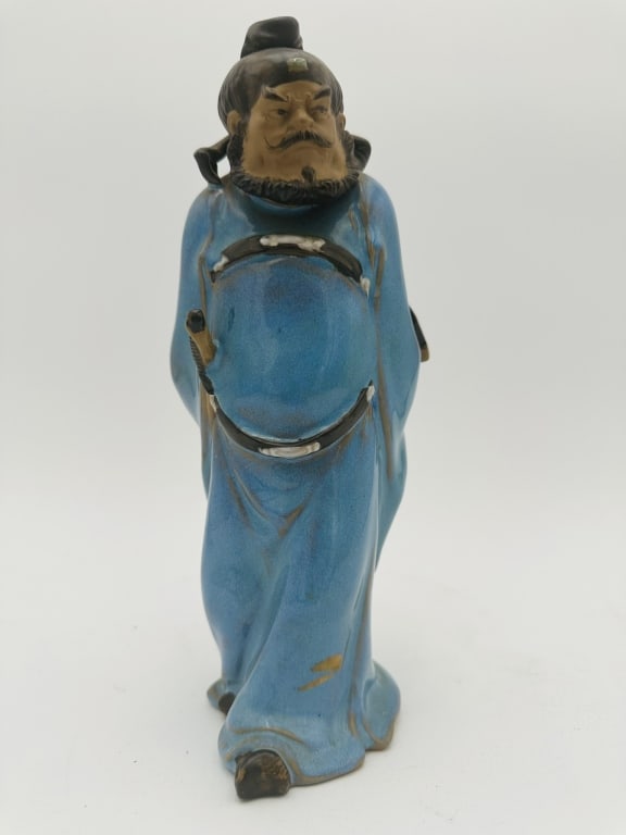Chinese Antique Painted Porcelain the Demon-Killee Chinese Antique Painted Porcelain the (1 of 4)
