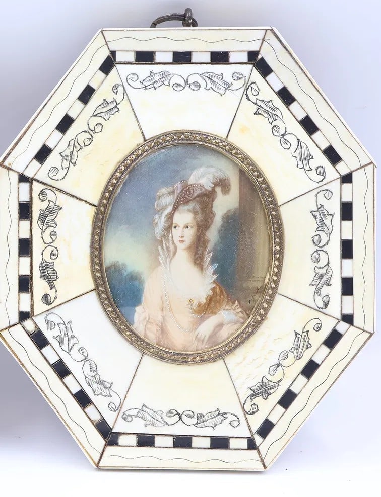 A miniature portraits After Thomas Gainsborough, d A miniature portraits After Thomas Gainsborough, (1 of 1)