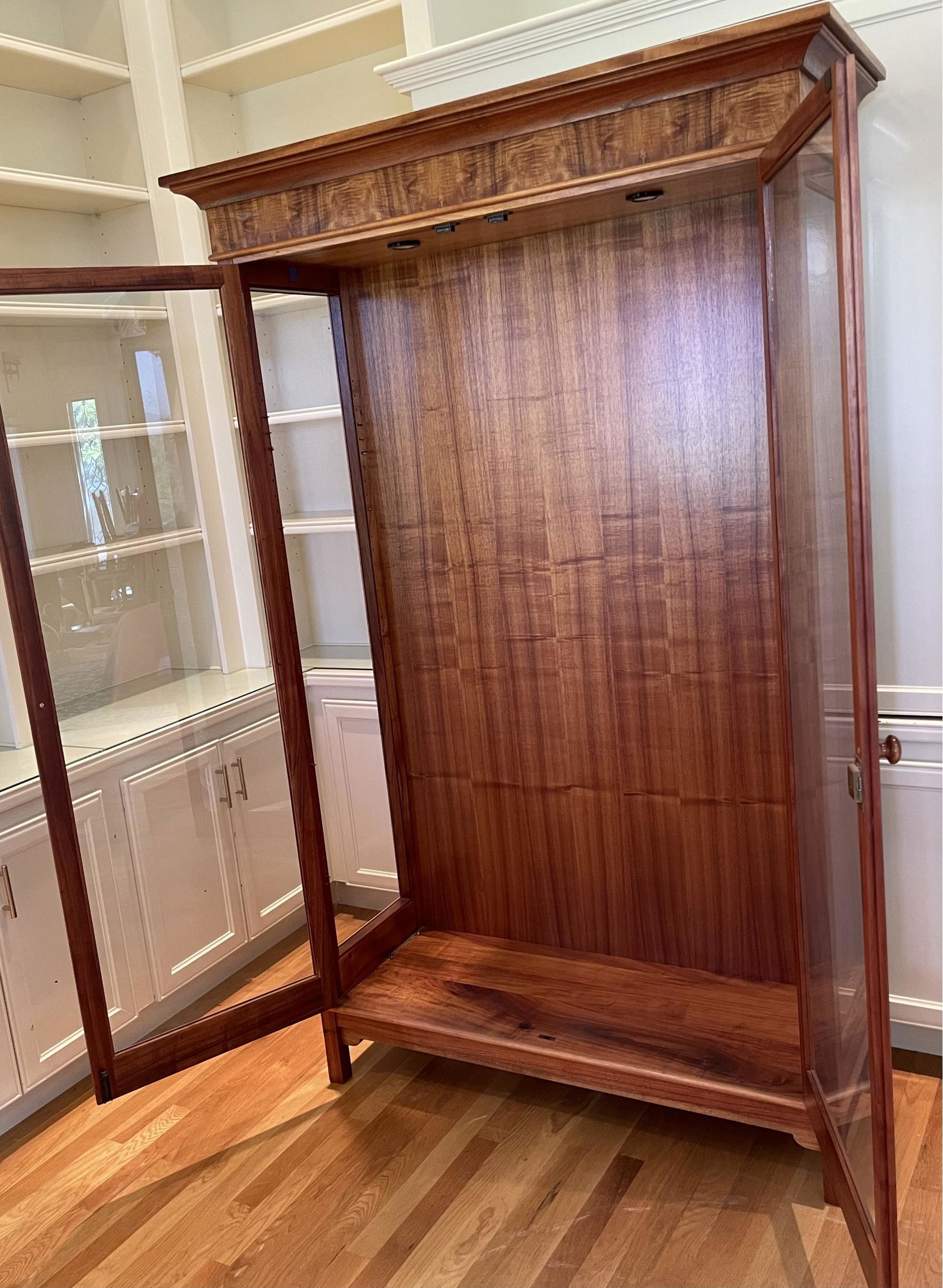 Martin & MacArthur Heritage Display Cabinet, Koa Wood (1 of 10)