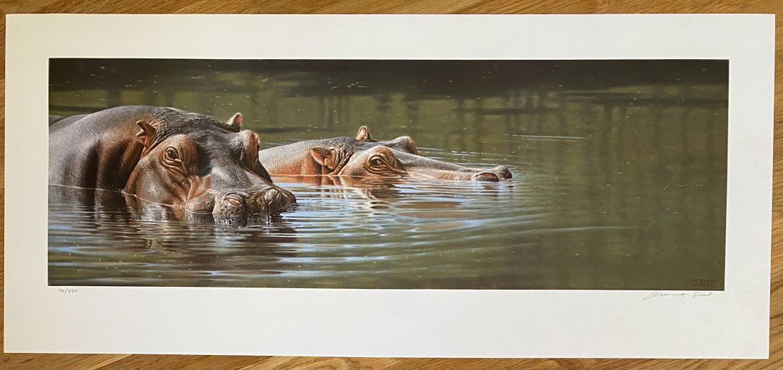 "River Horses" Signed Print by F.E. Sweet (1 of 7)