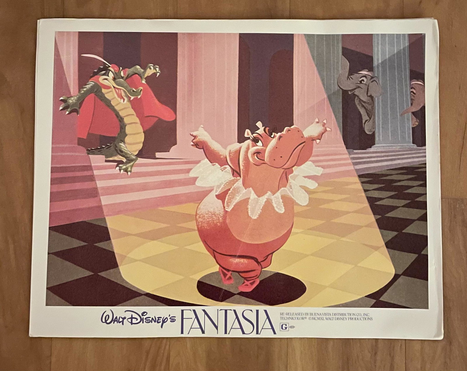 Disney FANTASIA Poster: Walt Disney Productions