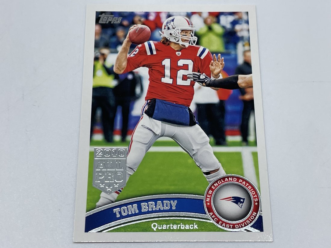 Tom Brady, 2010 ALL PRO Card. (1 of 3)