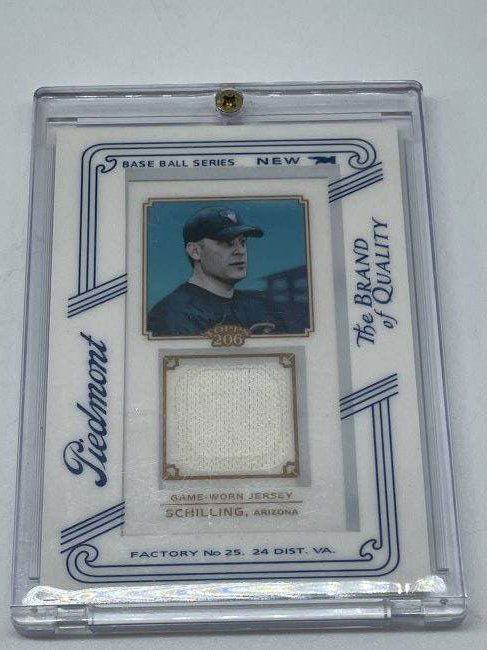 Kurt Schilling, Game Worn Jersey, Relic Card (1 of 3)